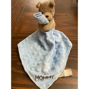 Child of Mine Carter's I‎ Heart Mommy Love Puppy Dog Rattle Security Blanket Toy